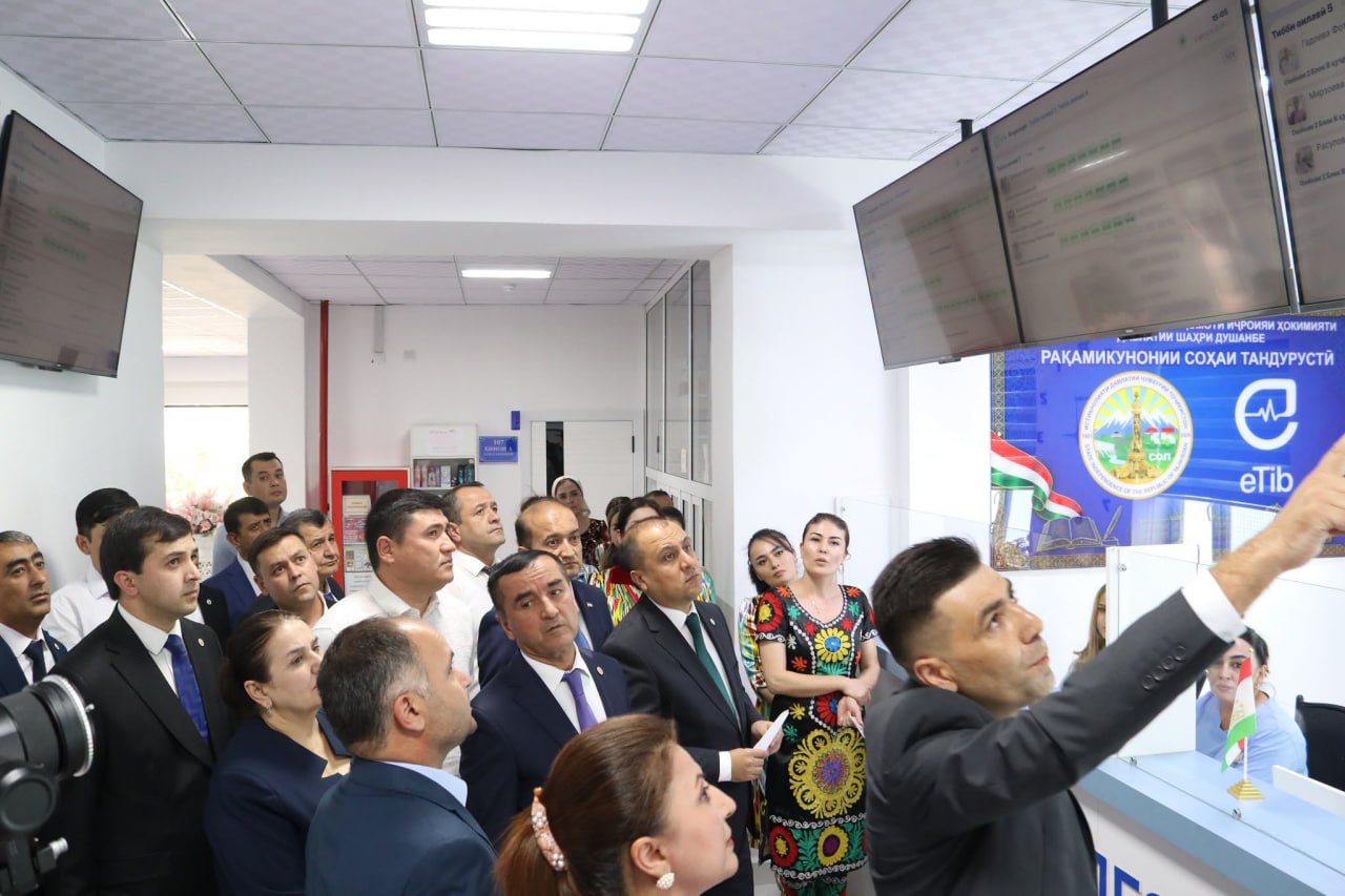 Dushanbe launches eTib digital healthcare system at first clinic