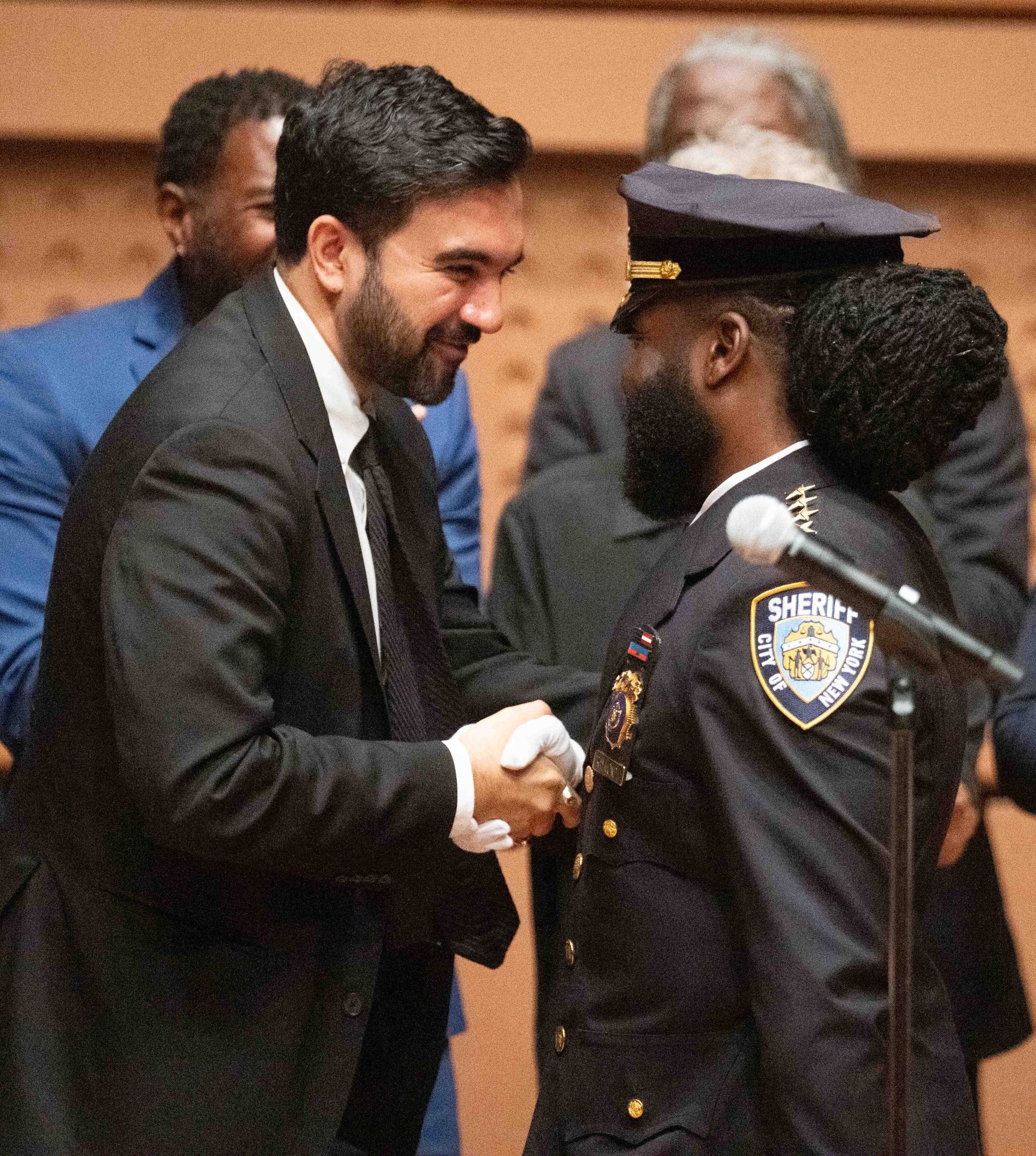 Edwin Raymond sworn in as New York City's first Haitian American sheriff