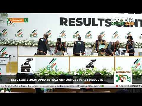 Elections 2026 Update | Ecz Announces First Results