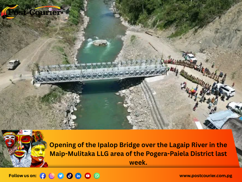 Enga Provincial Government bridging rural connectivity