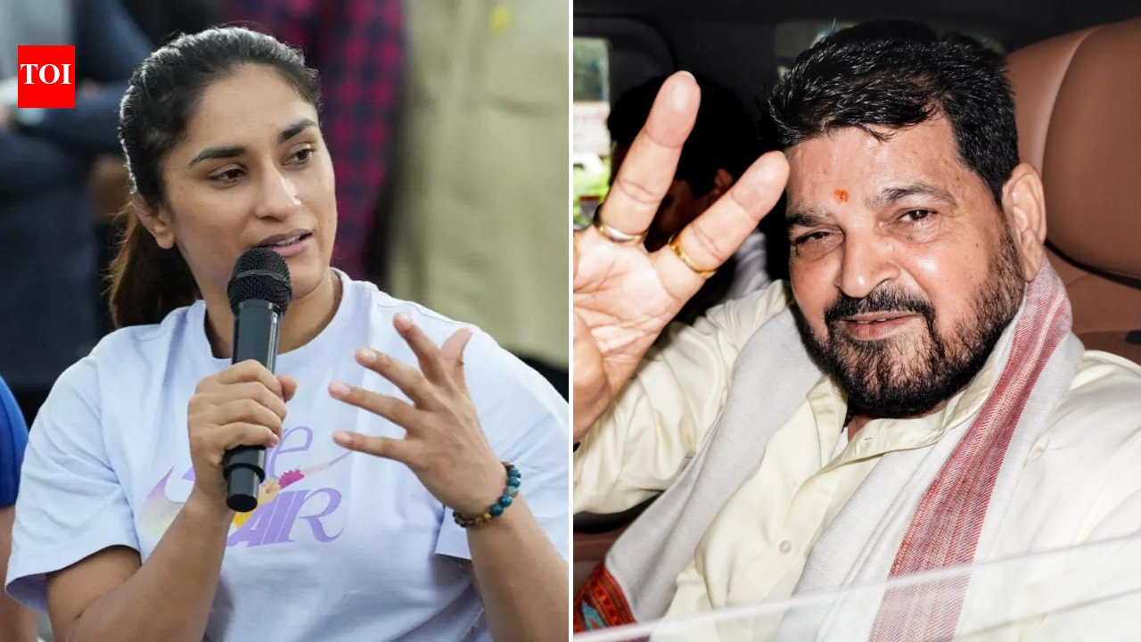 'Entire system working to protect Brij Bhushan': Vinesh Phogat says wrestlers to continue fight | India News