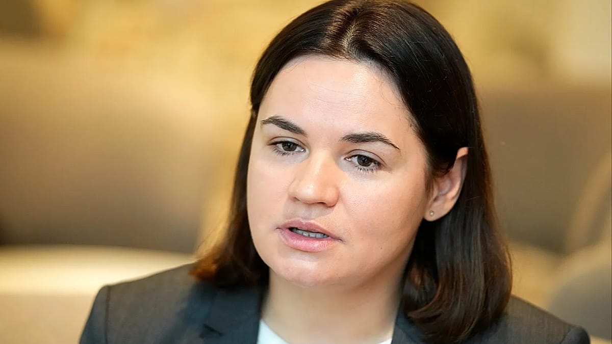 Euronews ‘extremist’ label is Lukashenka’s revenge, Tsikhanouskaya said