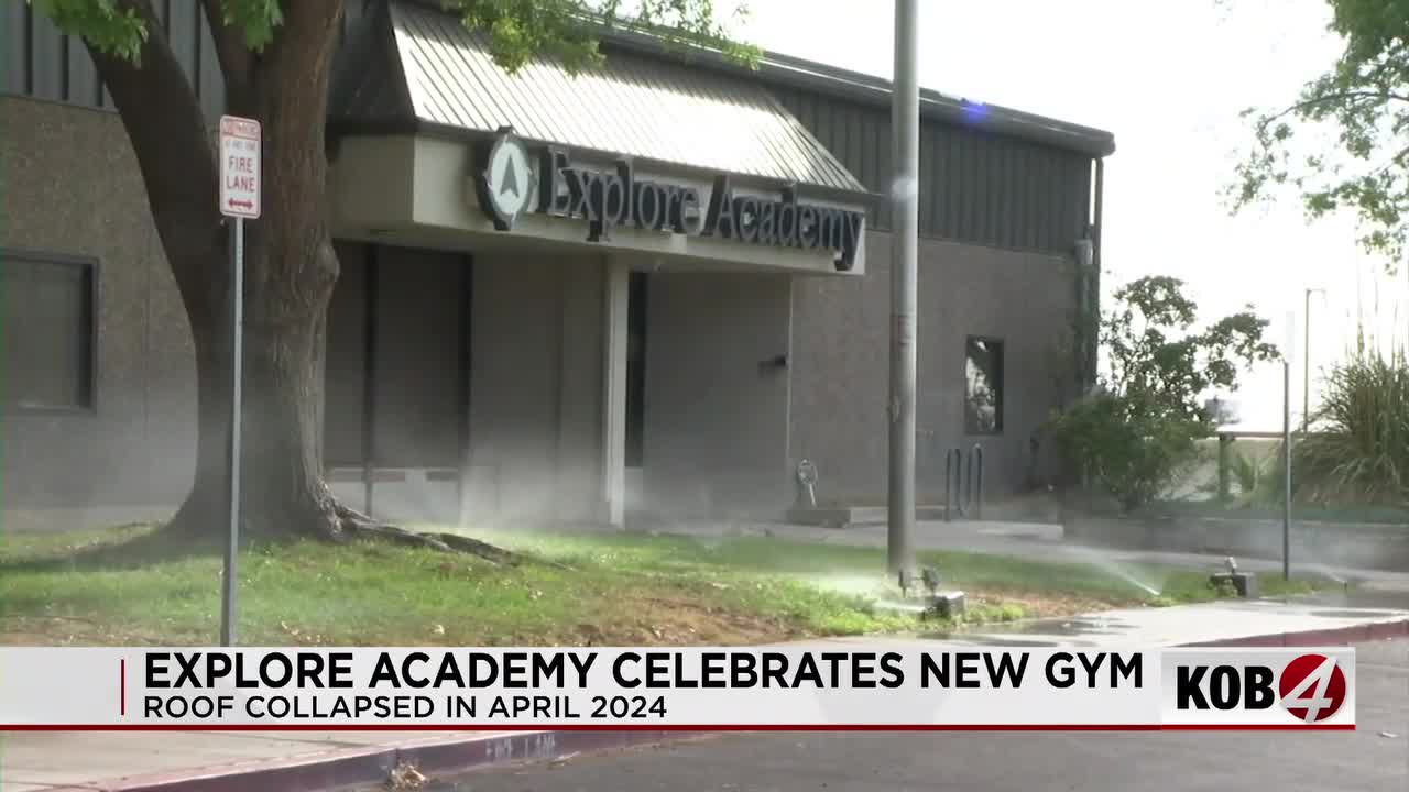 Explore Academy in Albuquerque opens new gym after 2024 roof collapse