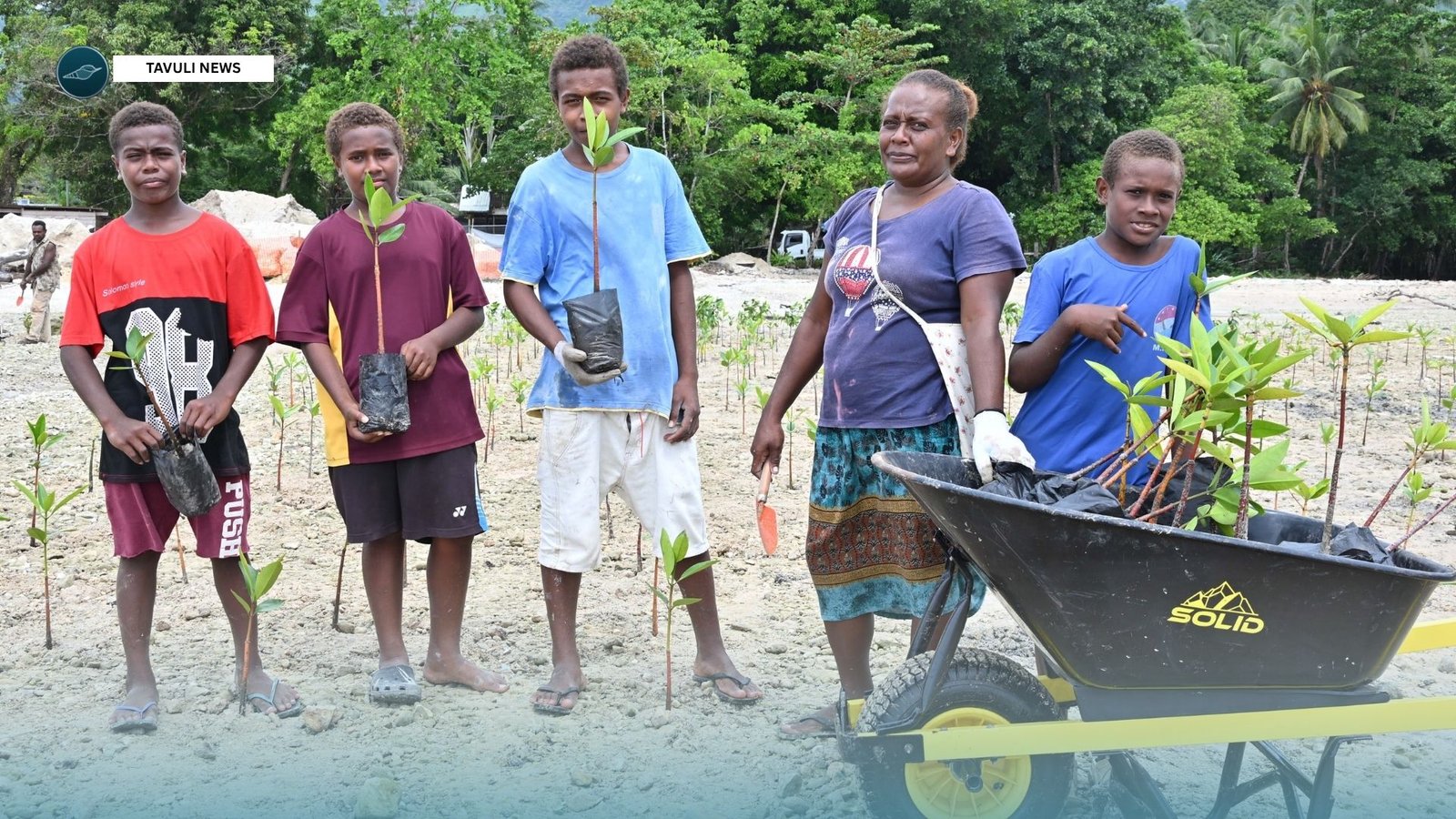 FROM SEEDLINGS TO SEAWALLS: COMMUNITIES STRENGTHEN MALU’U MARKET COASTLINE
