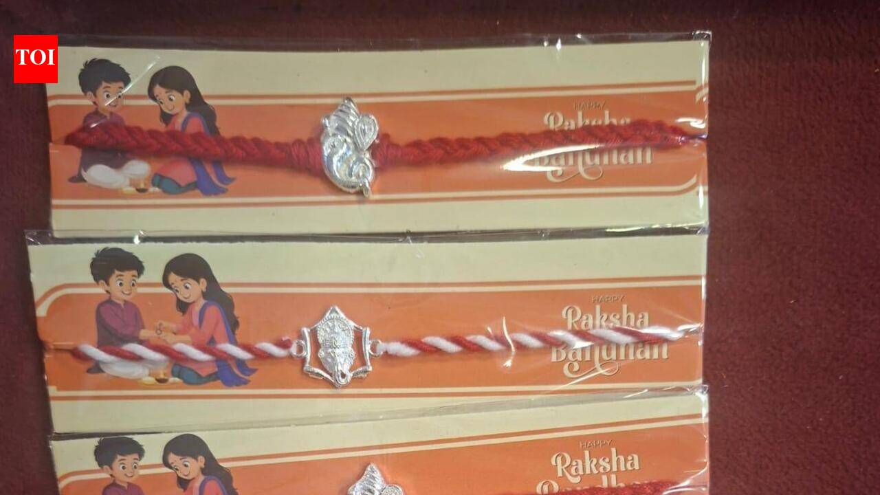 Few takers of Gold and silver rakhis | Prayagraj News