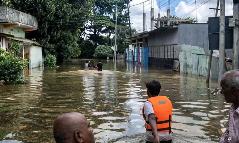 Flooding damages 115 houses, 974 people moved to relief camps