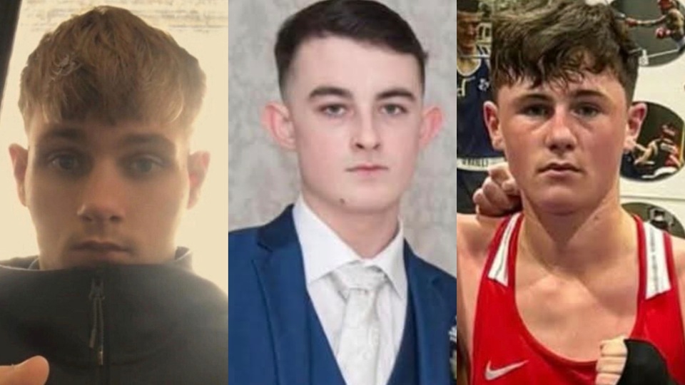 Funerals of three teens who died in M9 crash take place
