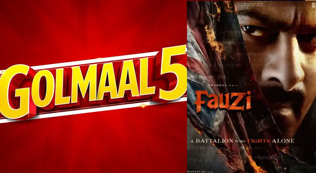 Golmaal 5 Eyes December 4 Slot? Prabhas’ Fauzi’s Hindi Battle Gets Bigger