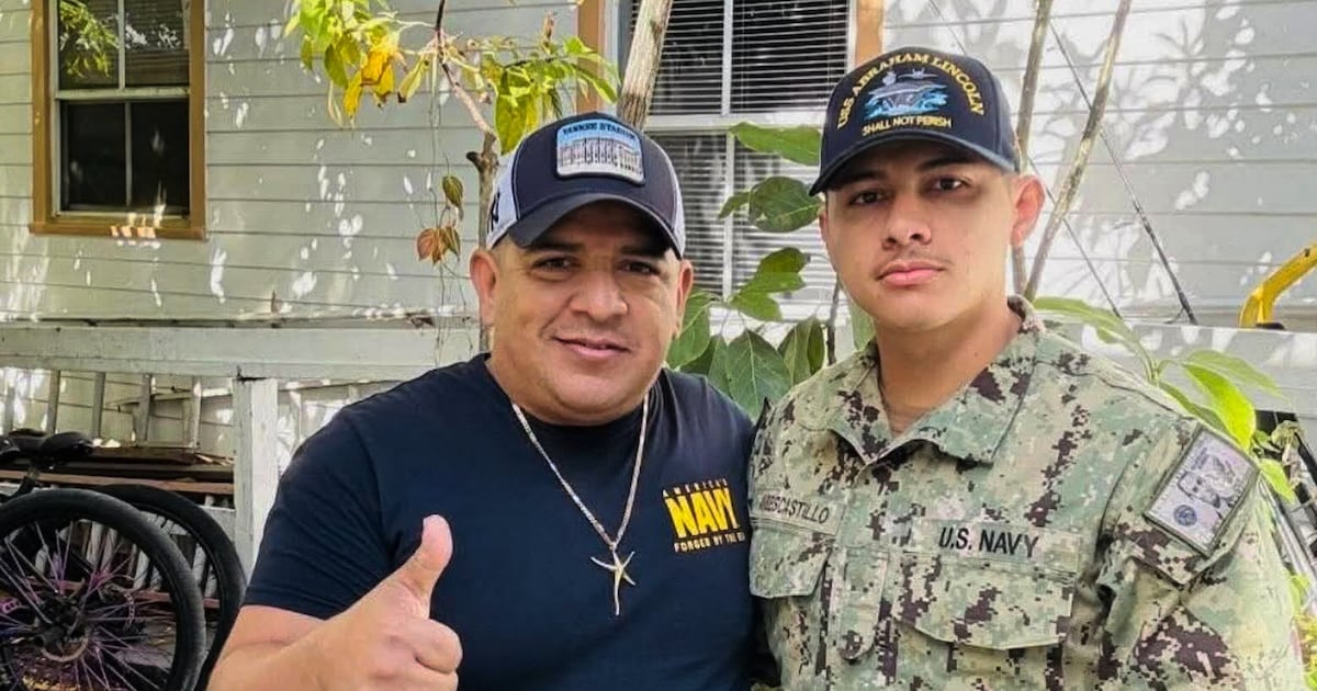 He was waiting for his son to return from the USS Lincoln. Then Border Patrol arrested him.