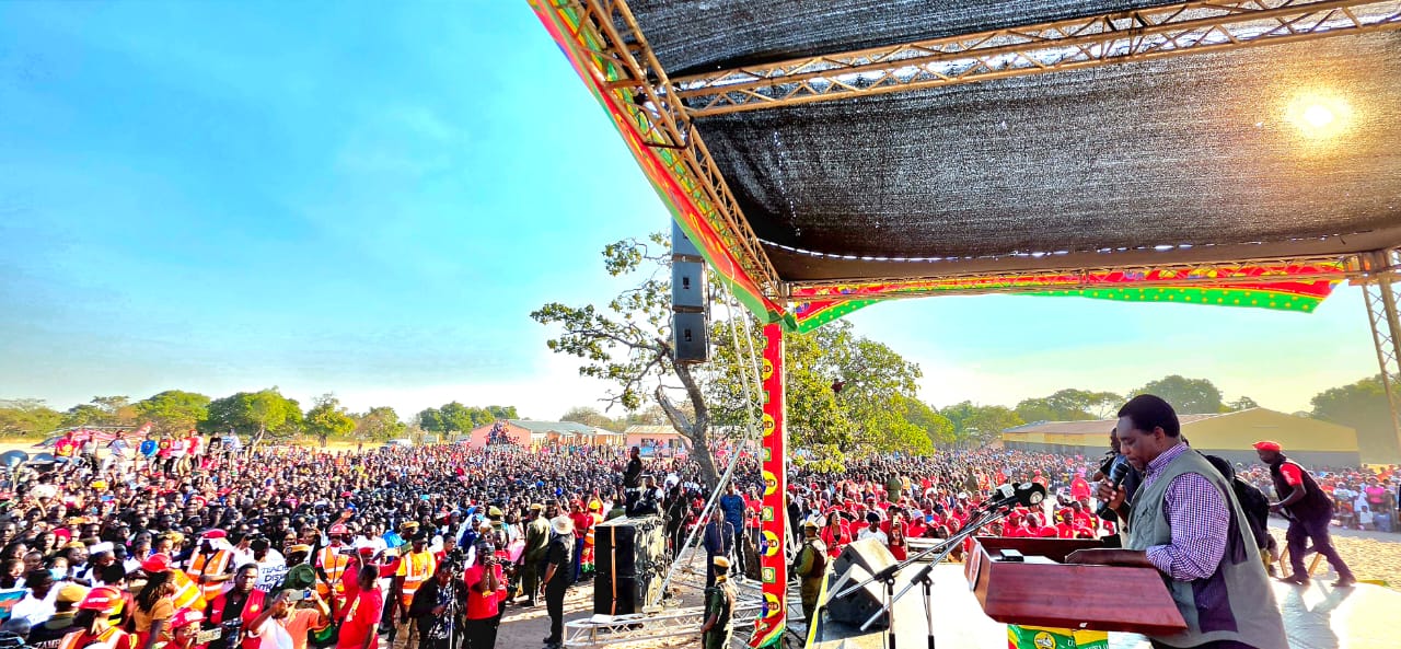Hichilema thanks Limulunga, urges turnout in Limulunga and Nalolo for UPND