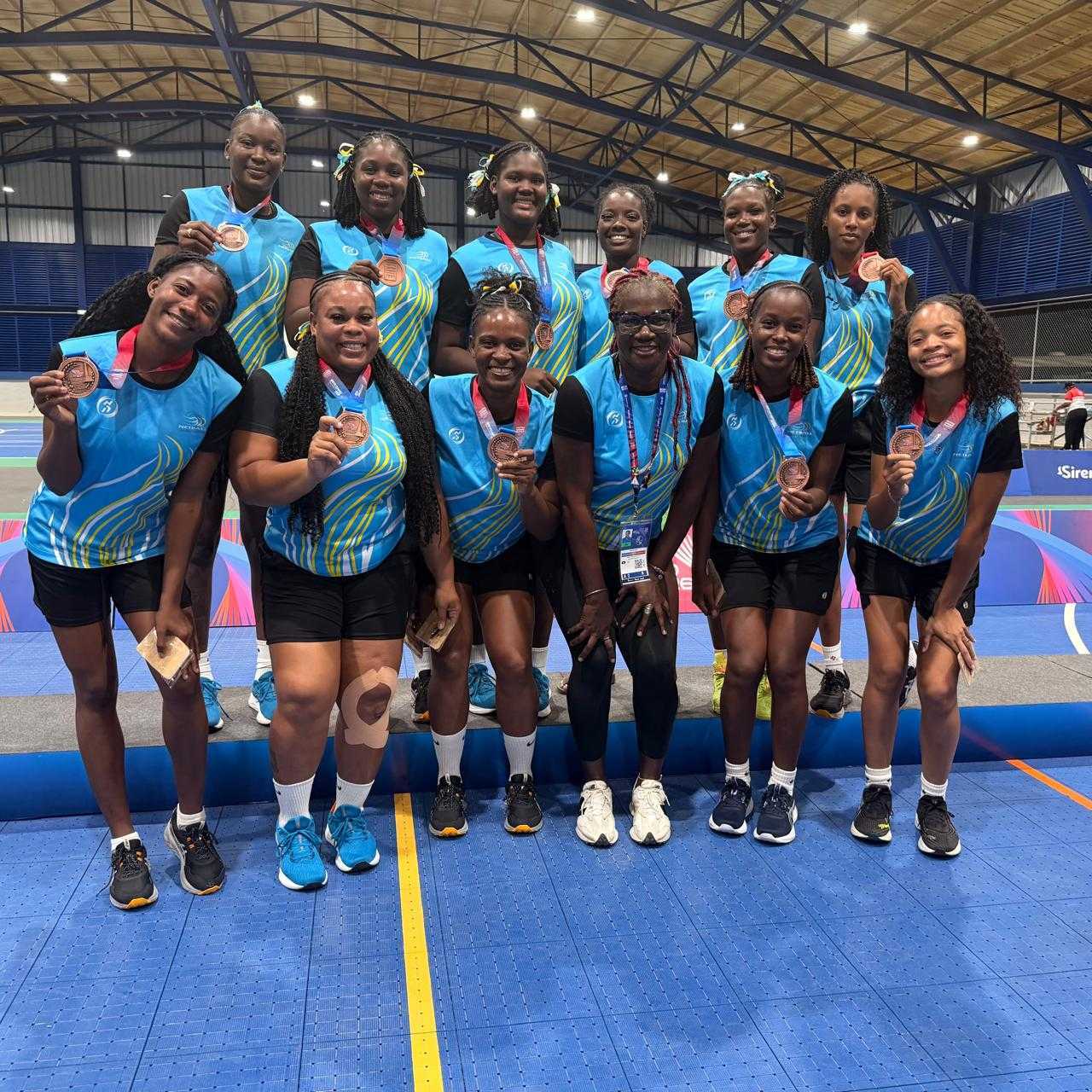 Historic bronze for Saint Lucia’s Sparks in CAC netball