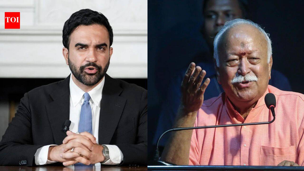 'I don't support the rally': Zohran Mamdani opposes RSS chief Mohan Bhagwat's Madison Square event | India News