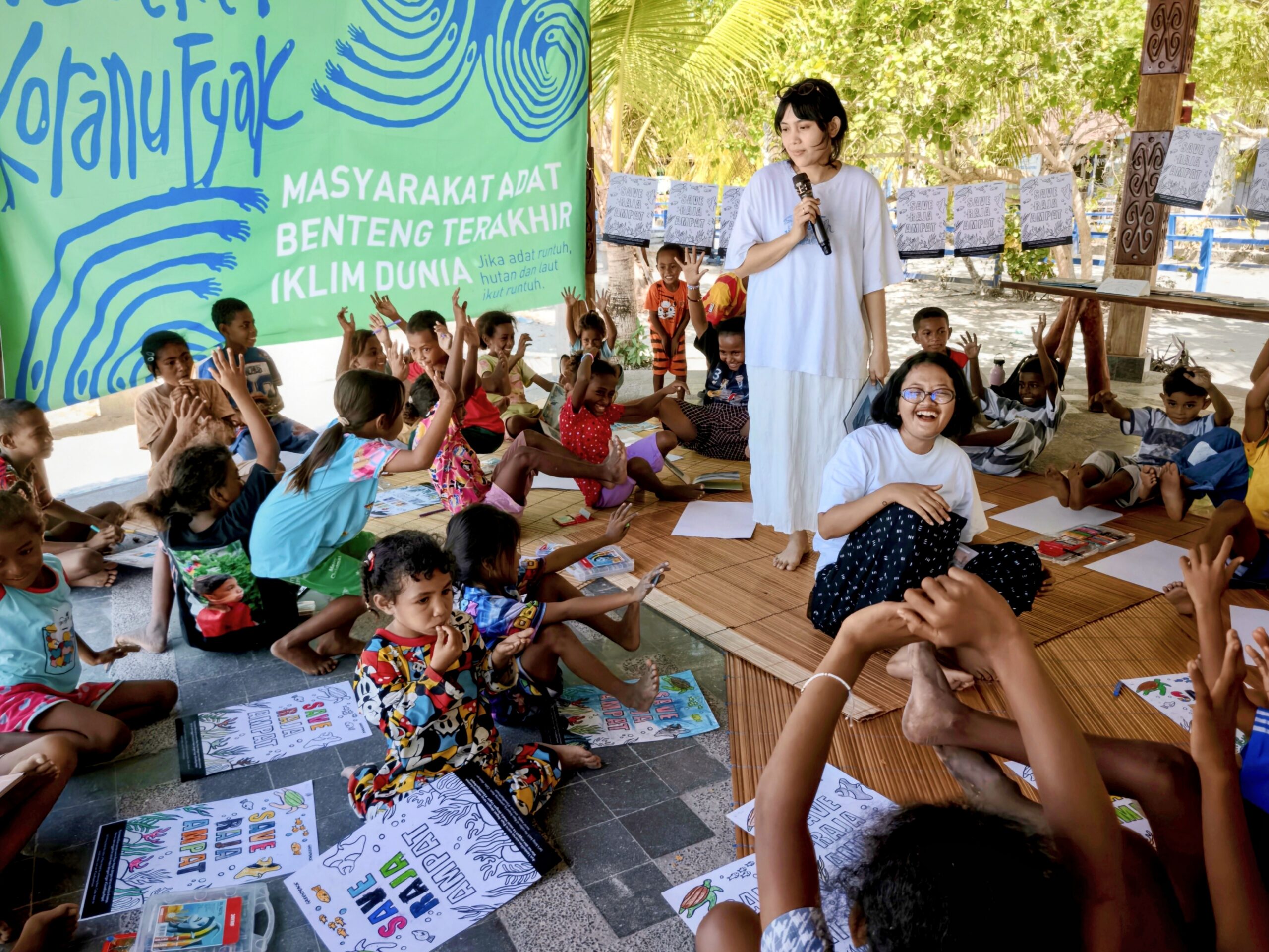 In Raja Ampat, children learn that their knowledge can help protect their islands