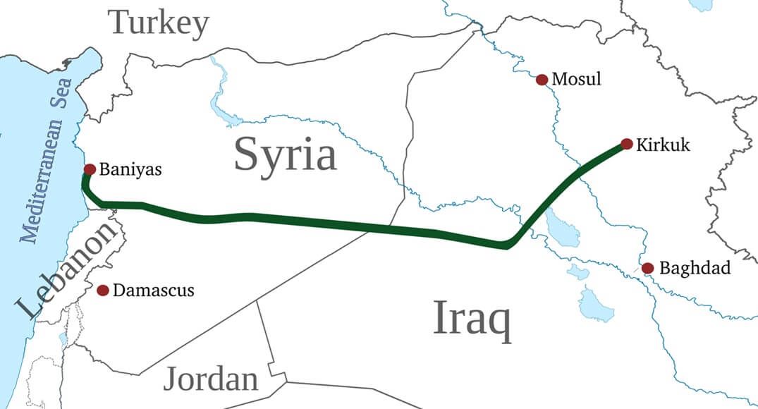 Iraq’s oil pipeline to Syria’s Baniyas to take four years to complete