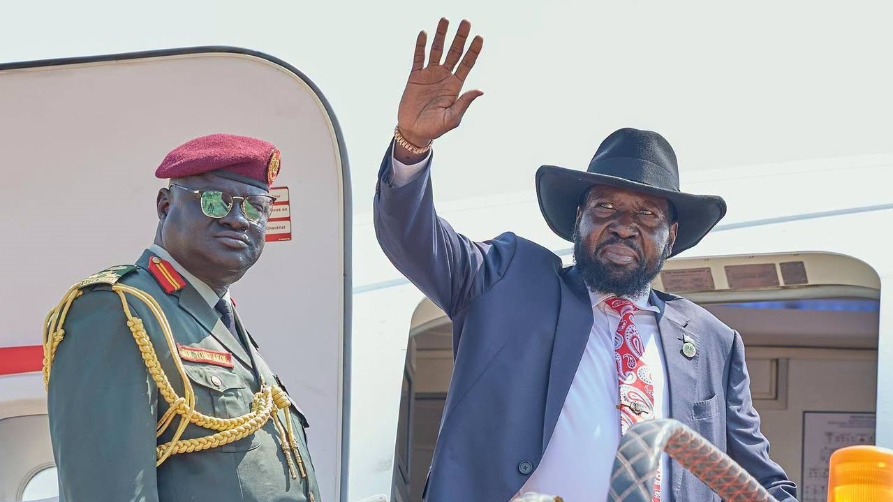 Kiir leaves Juba for Pretoria to seek support for 2026 elections