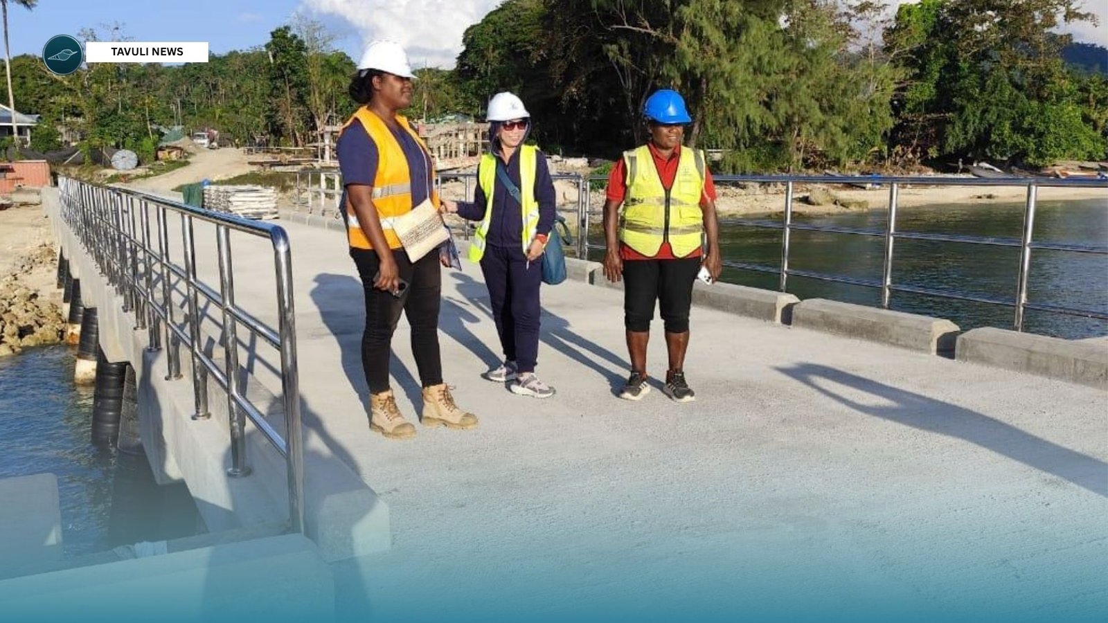 Kirakira Wharf Construction Reaches 90% Completion