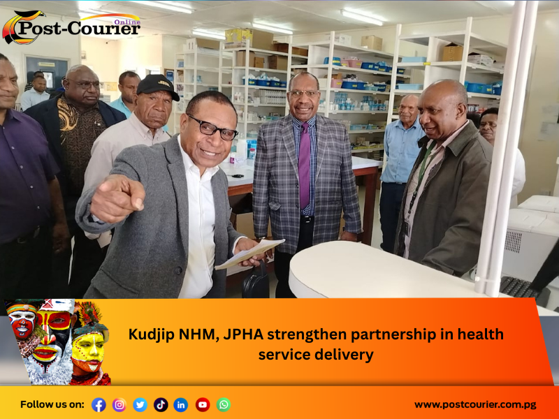 Kudjip NHM, JPHA strengthen partnership in health service delivery