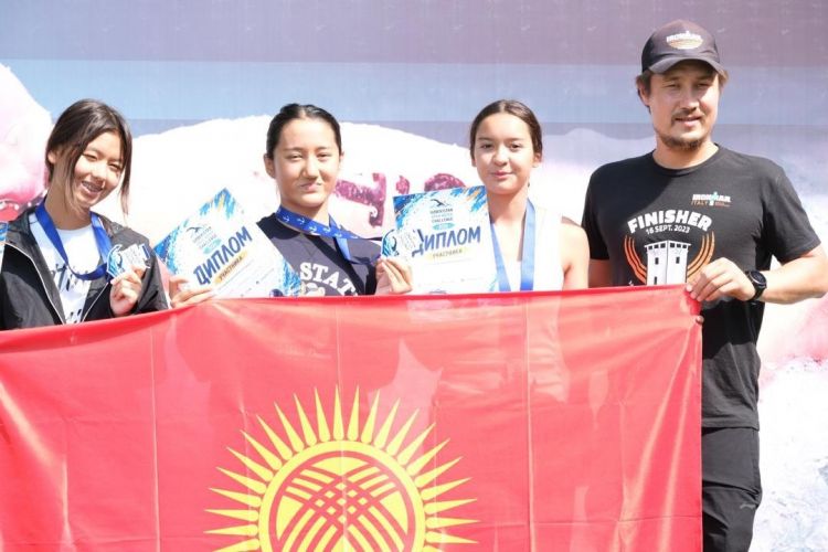 Kyrgyz swimmers participate in Uzbekistan Open Water Swimming Championship -