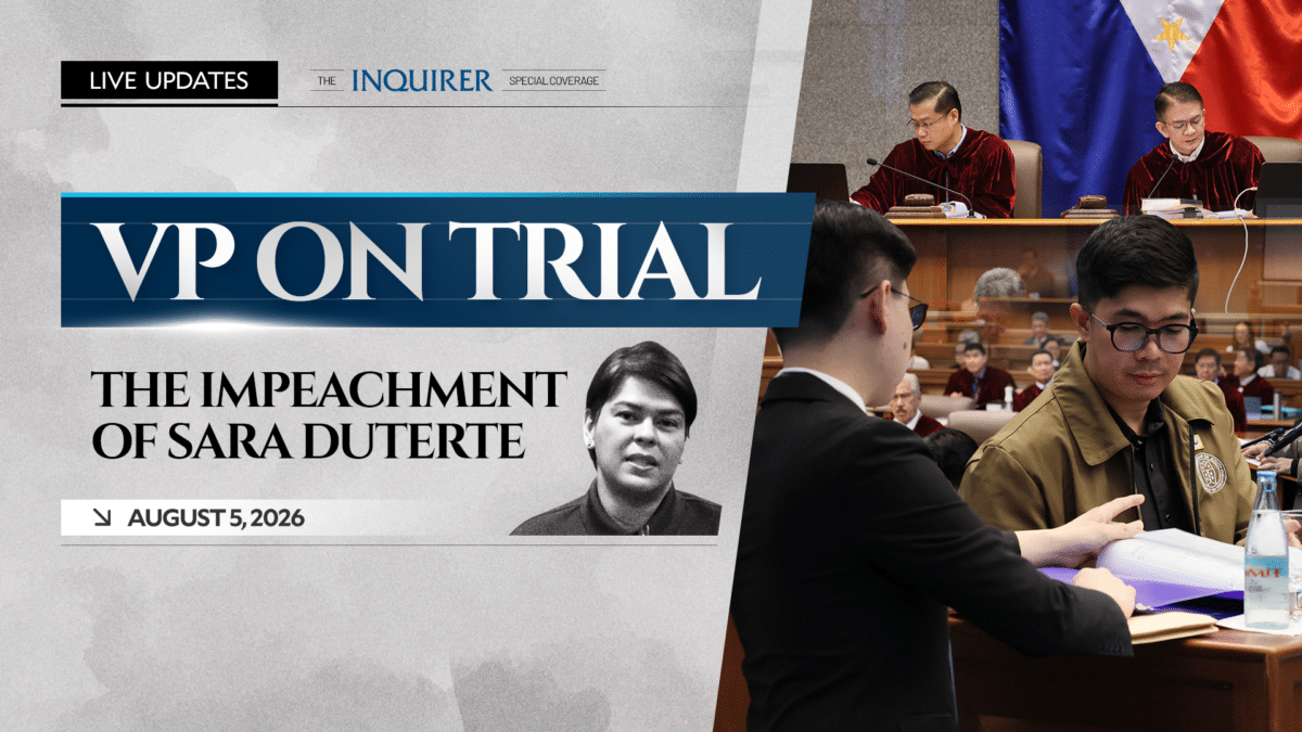 LIVE UPDATES: Sara Duterte impeachment trial