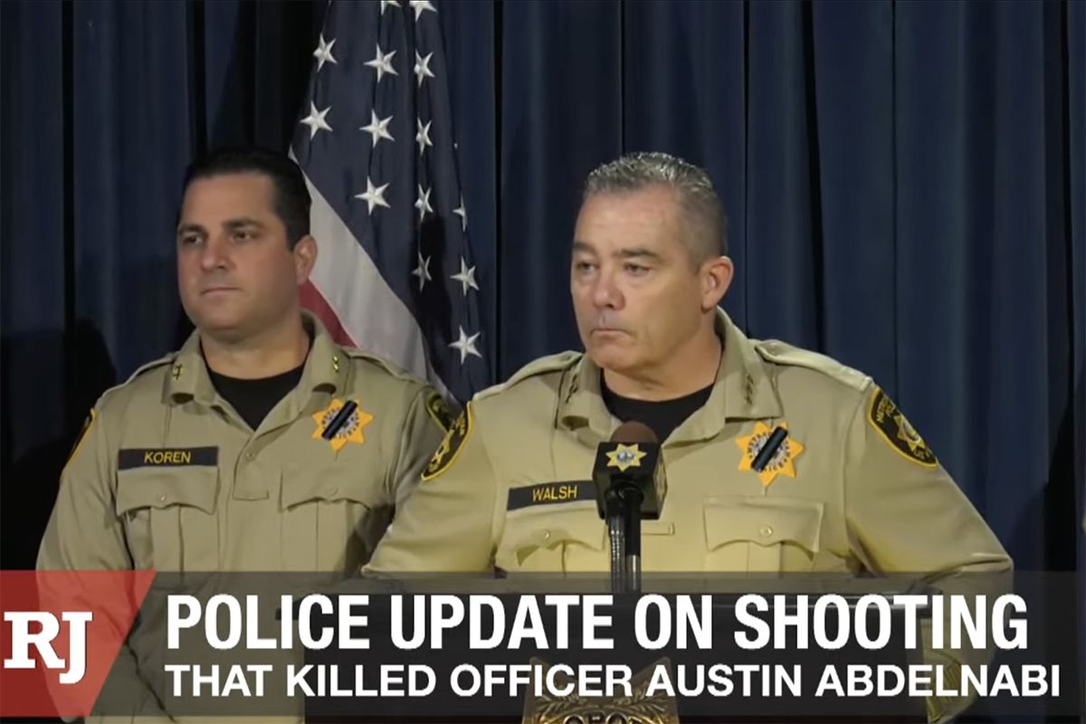 LVMPD Reveals New Evidence in Shooting Death of Officer Austin Abdelnabi | Homicides
