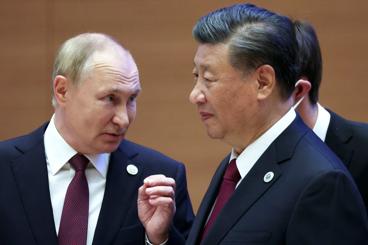 Leaders of China, Russia and India are among heads of state meeting to counter US influence