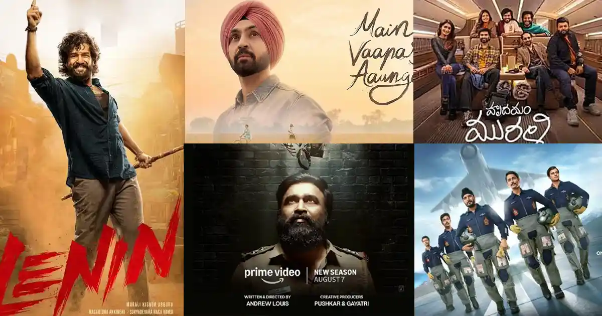 Lenin, Main Vaapas Aaunga, Idhayam Murali & More on Netflix, Prime Video, JioHotstar & More