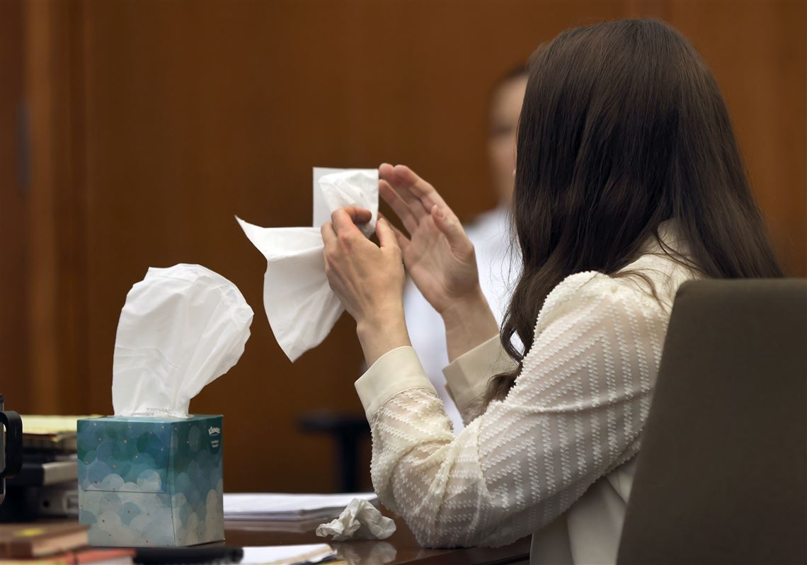 Lindsay Clancy sobs at murder trial as jurors view autopsy photos of her youngest child