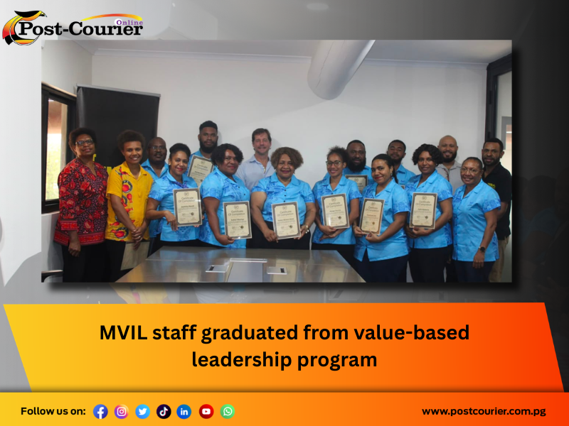 MVIL staff graduated from value-based leadership program