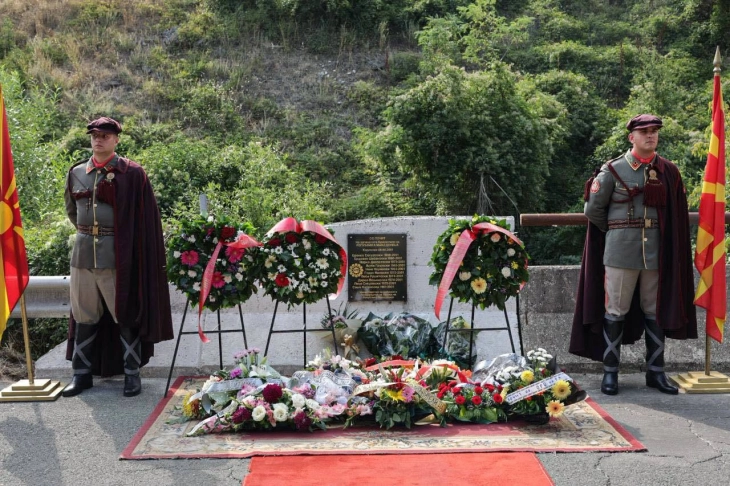 Macedonia marks 25 years since the deadly Karpalak ambush