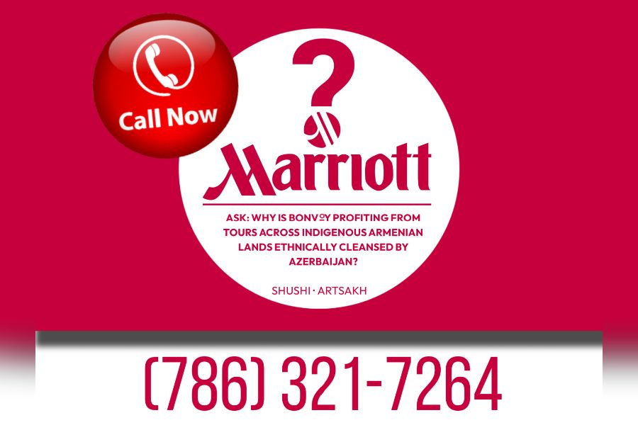 Marriott drops genocide-tourism package in ethnically cleansed Artsakh