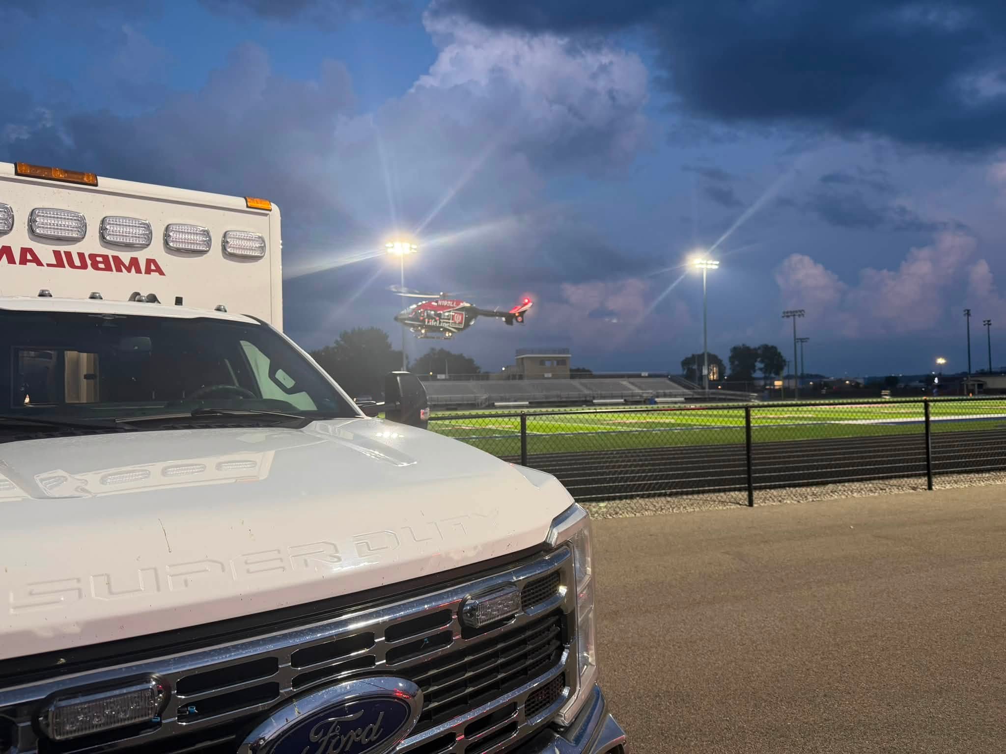 Martinsville High School football player airlifted to Indianapolis hospital - Indianapolis News | Indiana Weather | Indiana Traffic