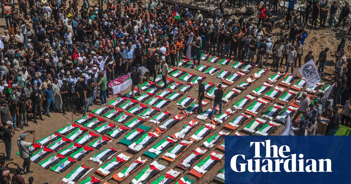 Mass funeral held in Gaza for victims of 2023 Israeli strike | Gaza