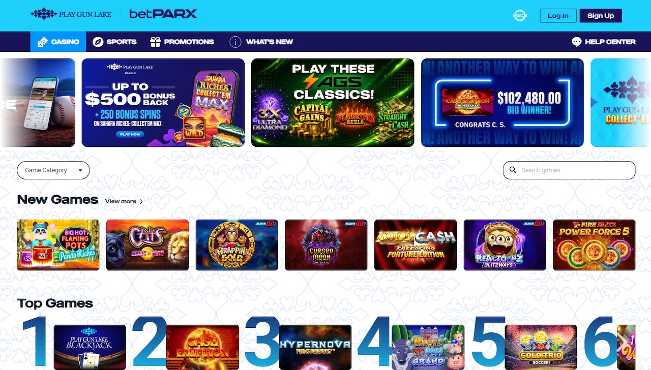 Michigan online casino promo codes: Play Gun Lake.