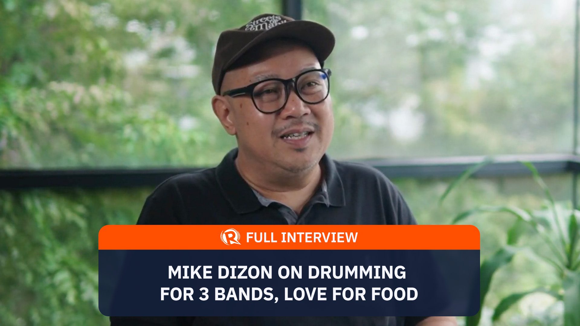 Mike Dizon on drumming for 3 bands, love for food