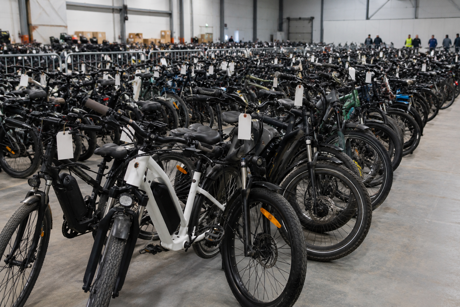 More than 10 000 seized e-bikes auctioned in France