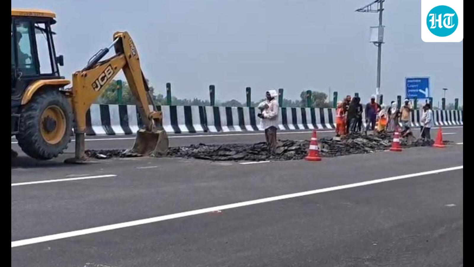 NHAI orders probe after fresh damage on Lko-Knp Expressway
