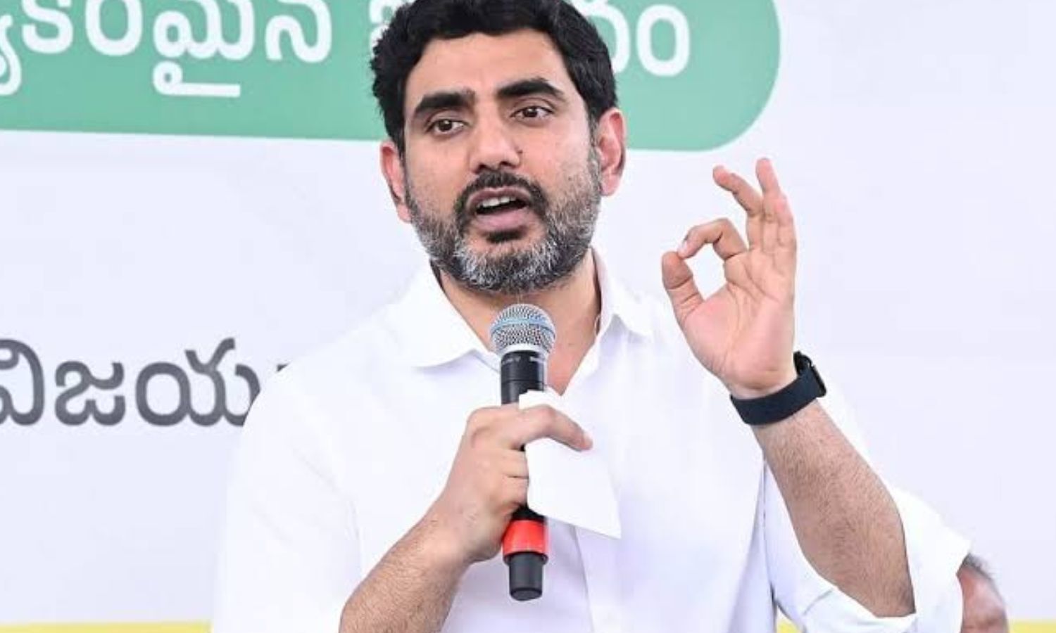 Nara Lokesh lays stone for Suzlon power project in Anantapur