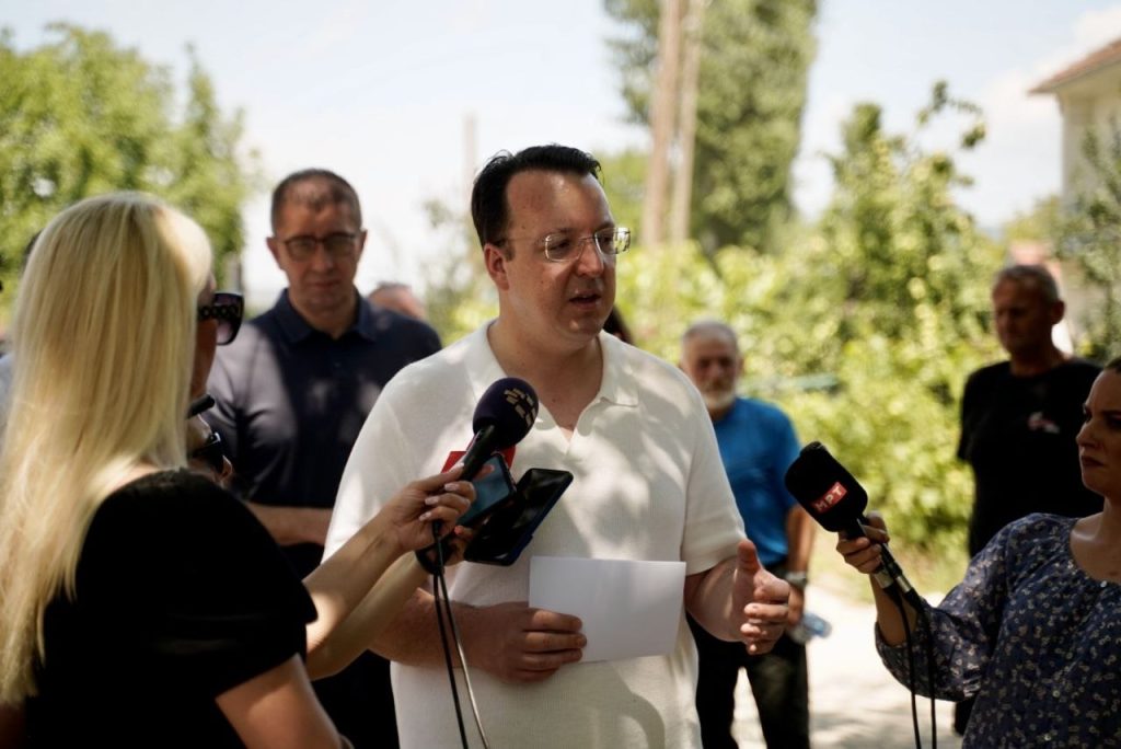 Nikoloski: we will talk with Albania for a new route for the Kafasan - Trebenista highway