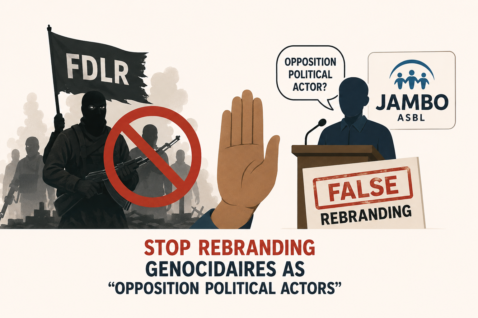 Note to Jambo ASBL: Stop Rebranding Genocidaires as "Opposition Political Actors”