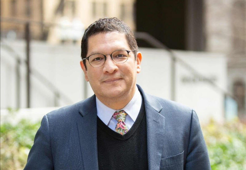 Noe Ortega, commissioner of the Massachusetts Department of Higher Education, will vacate his role in September. (Courtesy of Sperling Interactive)