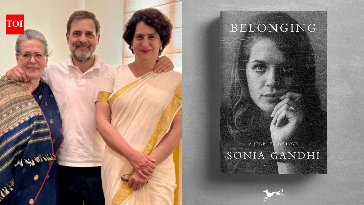 'Papa looking down proudly': Rahul, Priyanka's emotional note for 'Mama' Sonia Gandhi ahead of memoir release | India News