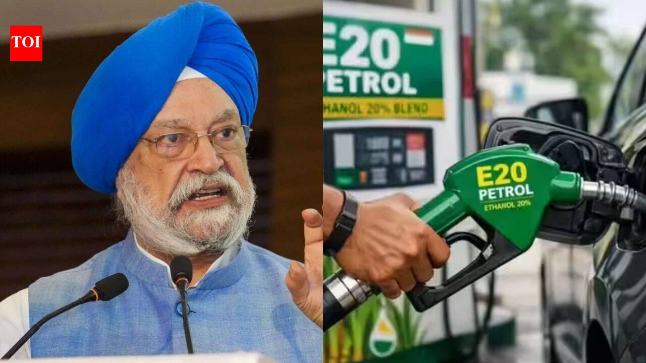 Petrol would've hit Rs 125/litre in Delhi without ethanol blend, says govt | Delhi News