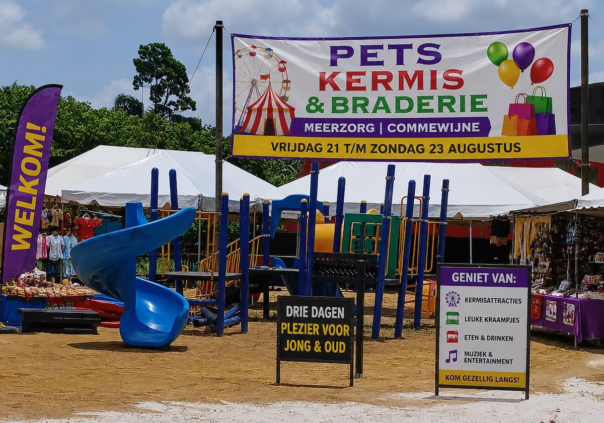 Pets Kermis en Braderie drie dagen in Commewijne