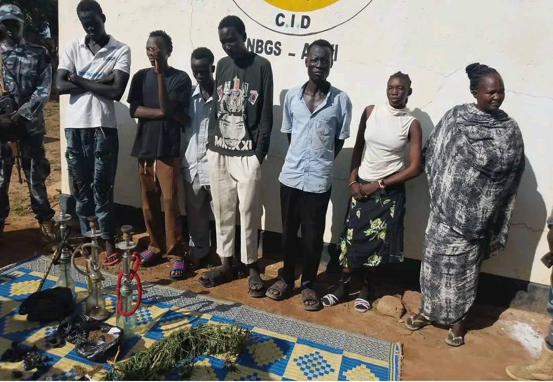 Police intensify anti-drug operation in Aweil