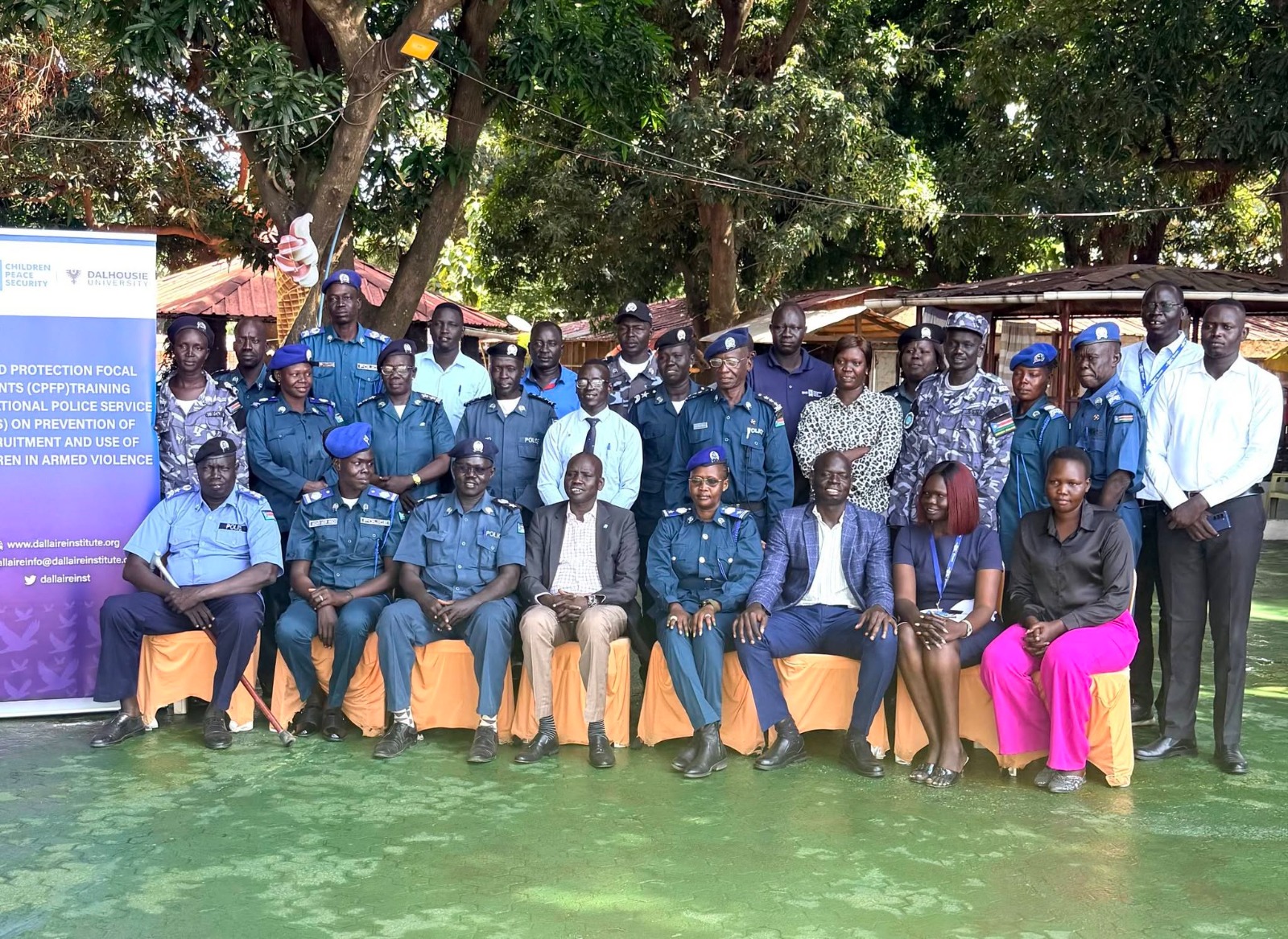 Police officers undergo child protection training in Juba