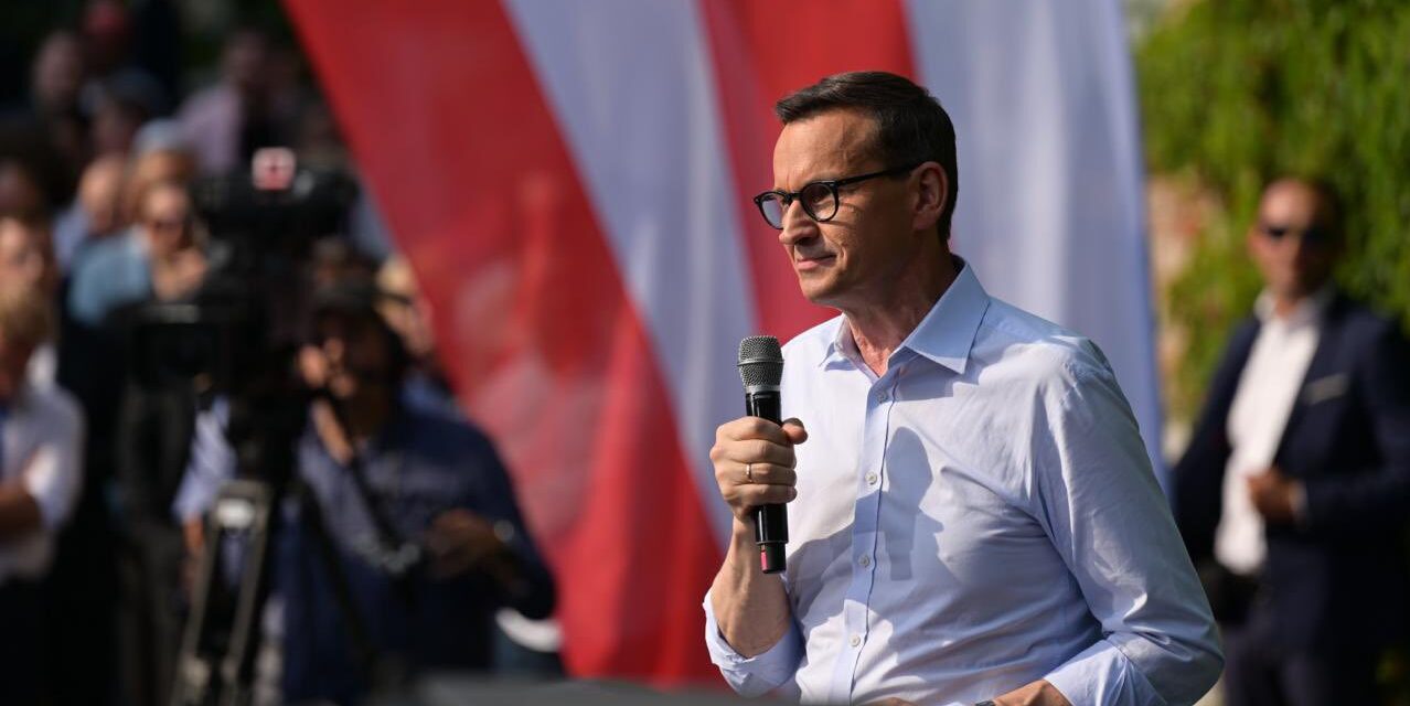 Polish opposition expels 40 lawmakers who formed breakaway caucus led by ex-PM Morawiecki