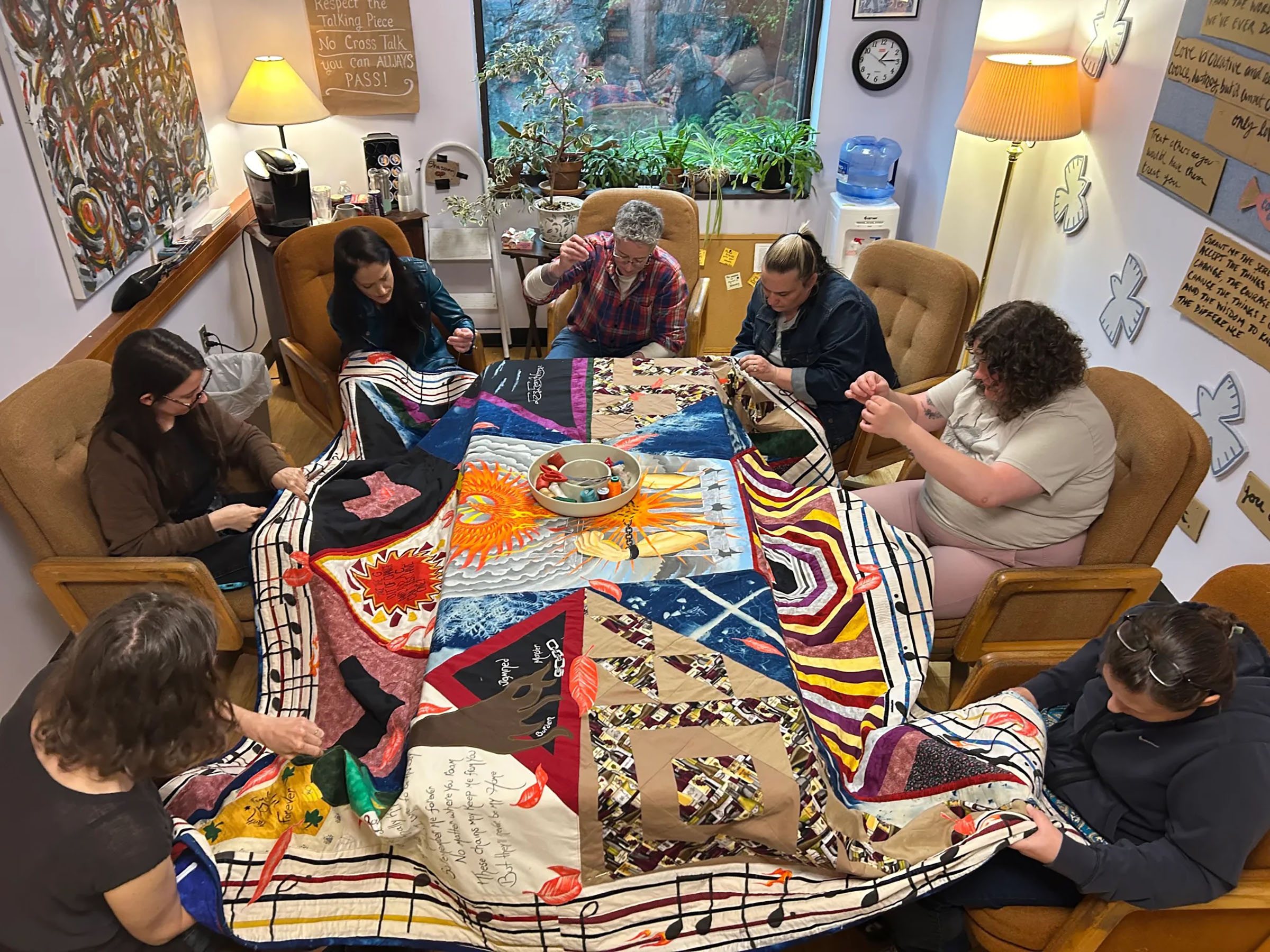 Prisoner quilt exhibition arrives in Brattleboro this September