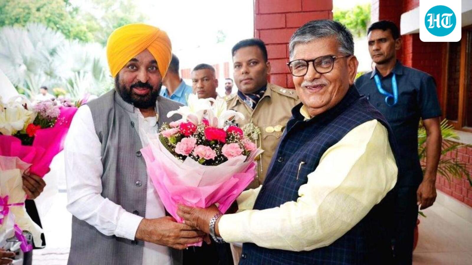 Punjab CM meets governor to seek parole for Beant assassination convict Hawara