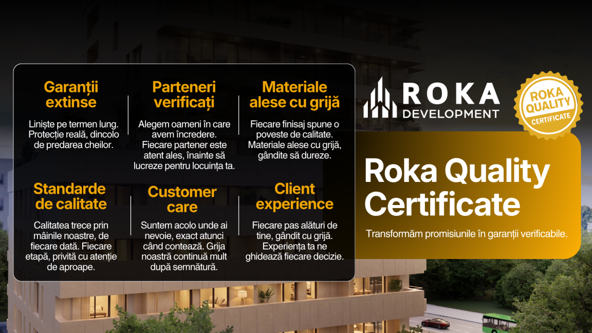 ROKA Development Launches ROKA Quality Certificate, Offering Warranties of Up to 10 Years