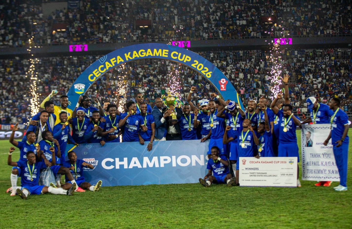 Rayon Sports End 28-Year Wait for CECAFA Kagame Cup